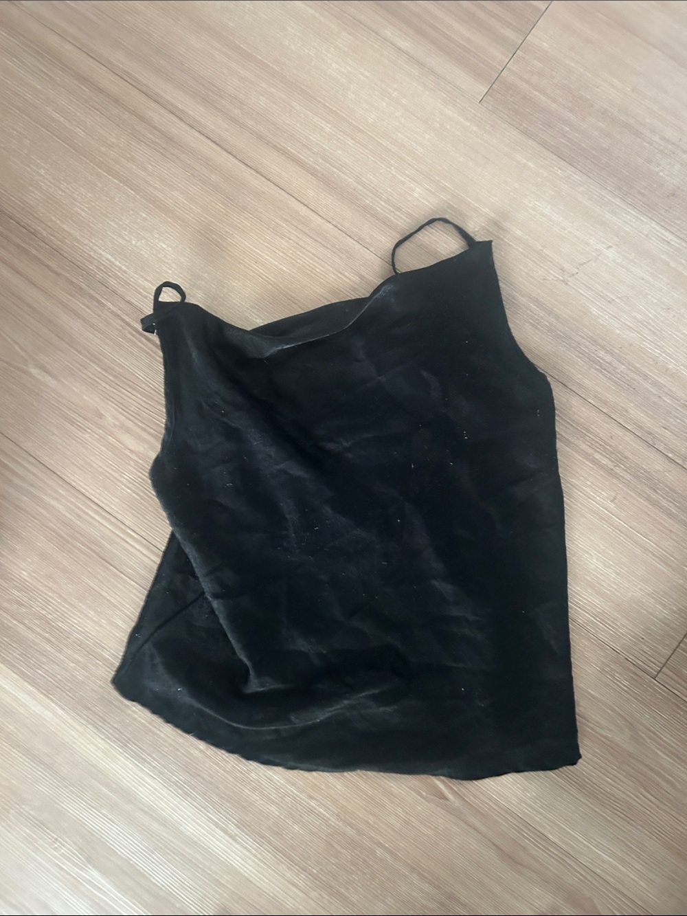 Dance & Marvel Black Velvet Camisole